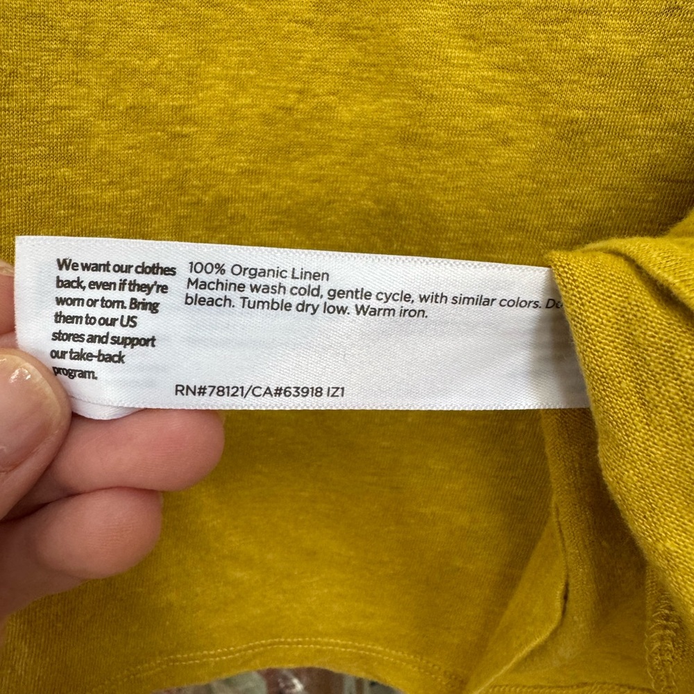Yellow Women's Top - Picture 3 of 4